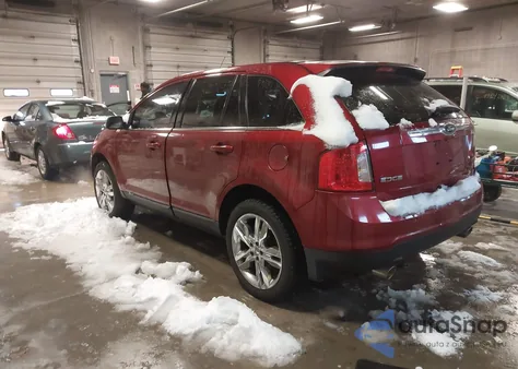 2013 Ford Edge Limited from USA, damaged, VIN 2FMDK3KCXDBE16724